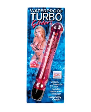 6.5" Waterproof Turbo Glider Noduled - Raspberry Crush