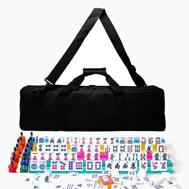 American Mahjong in Canvas Bag