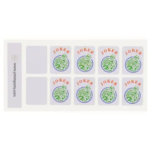 American Mahjong Joker Tile Decal Stickers, Set of 8