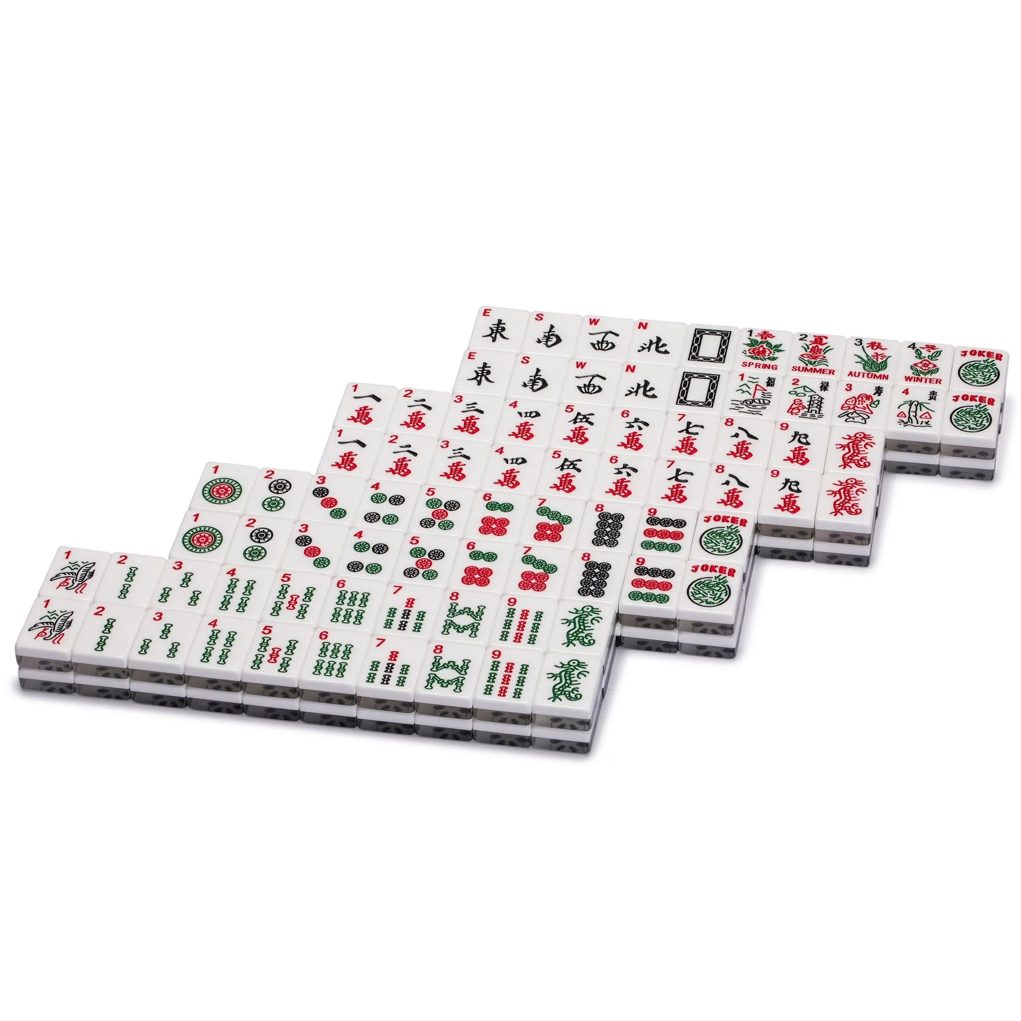 American Mahjong Set of 166 Tiles - "Panda"