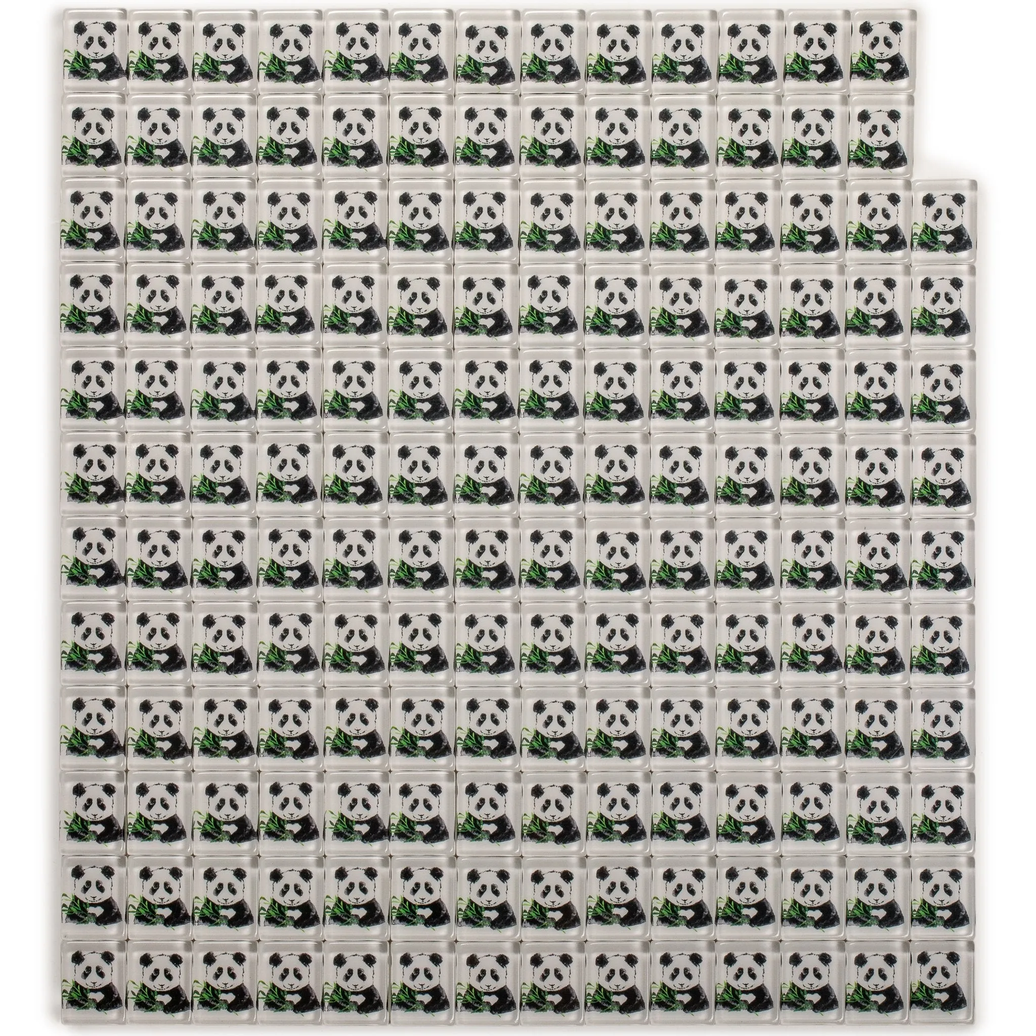 American Mahjong Set of 166 Tiles - "Panda"