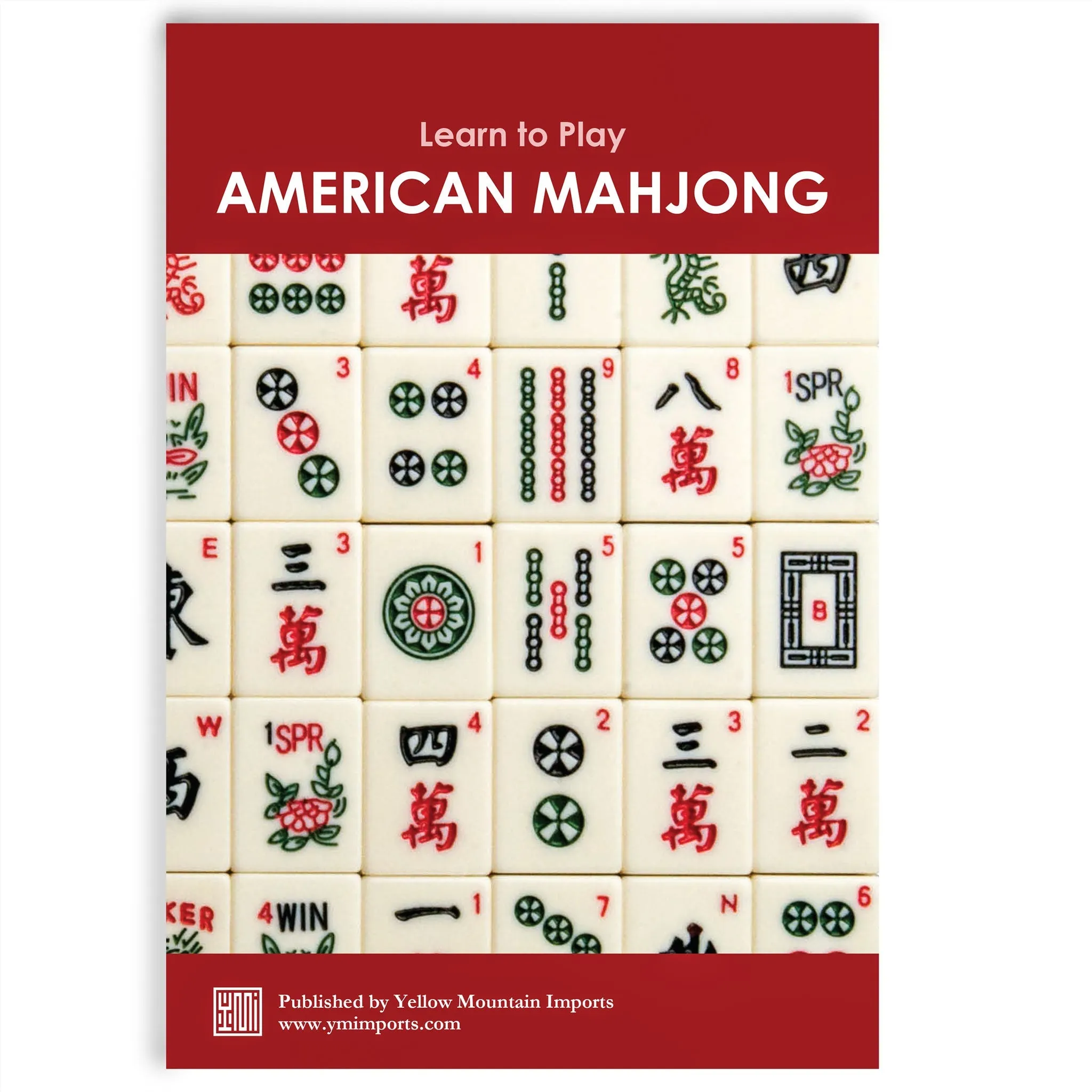 American Mahjong Set, "Easy Reader" with Beige Soft Case - Racks with Pushers, Scoring Coins, Dice, and Wind Indicator