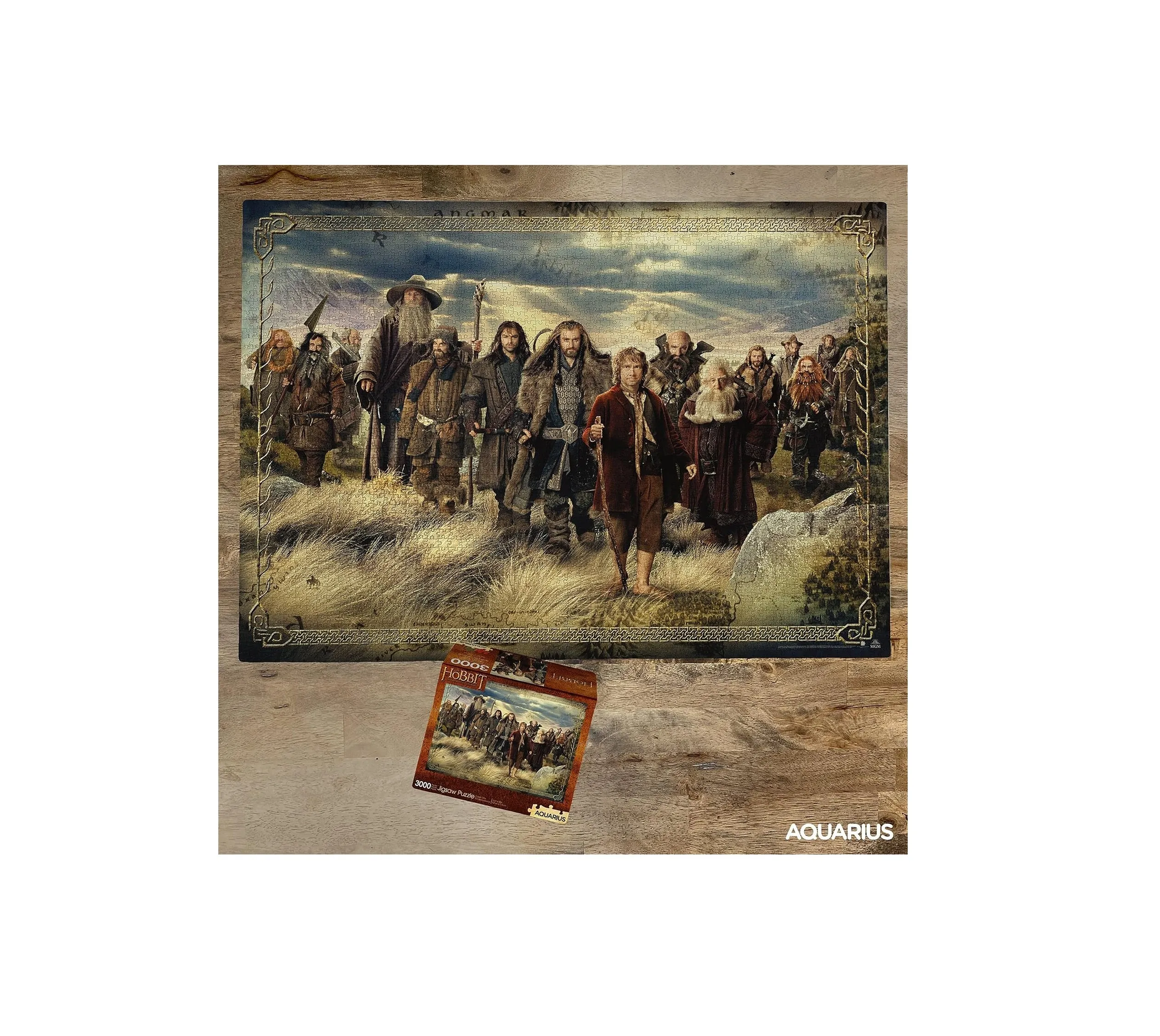 AQUARIUS The Hobbit Puzzle (3000 Piece Jigsaw Puzzle) - Glare Free - Precision Fit