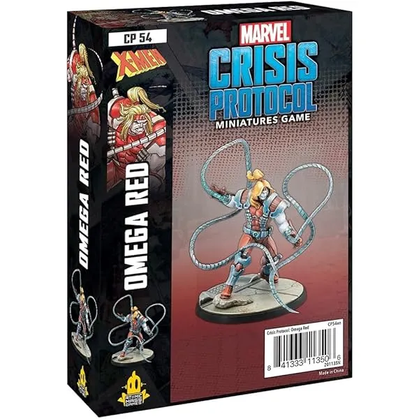 Atomic Mass Games Marvel Crisis Protocol Omega Red CHARACTER PACK | Miniatures Battle Game | Strategy Game for Adults and Teens | Ages 14  | 2 Players