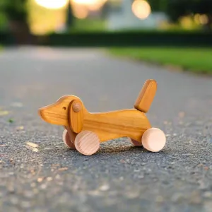 Bajo Wooden Miniature Dachshund Puppy