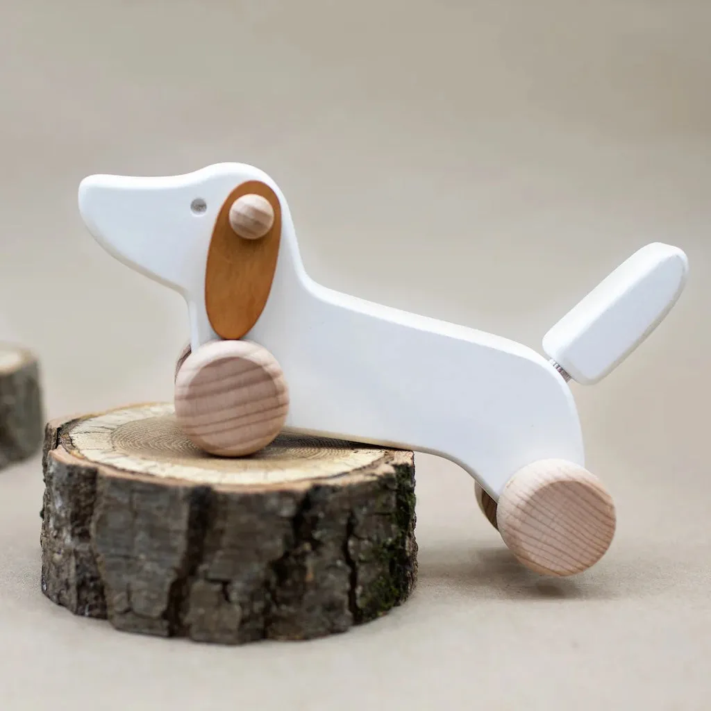 Bajo Wooden Miniature Dachshund Puppy