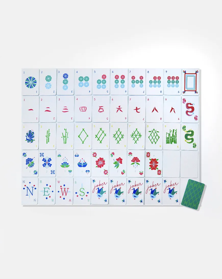 Birdie Mahjong Travel Playing Cards