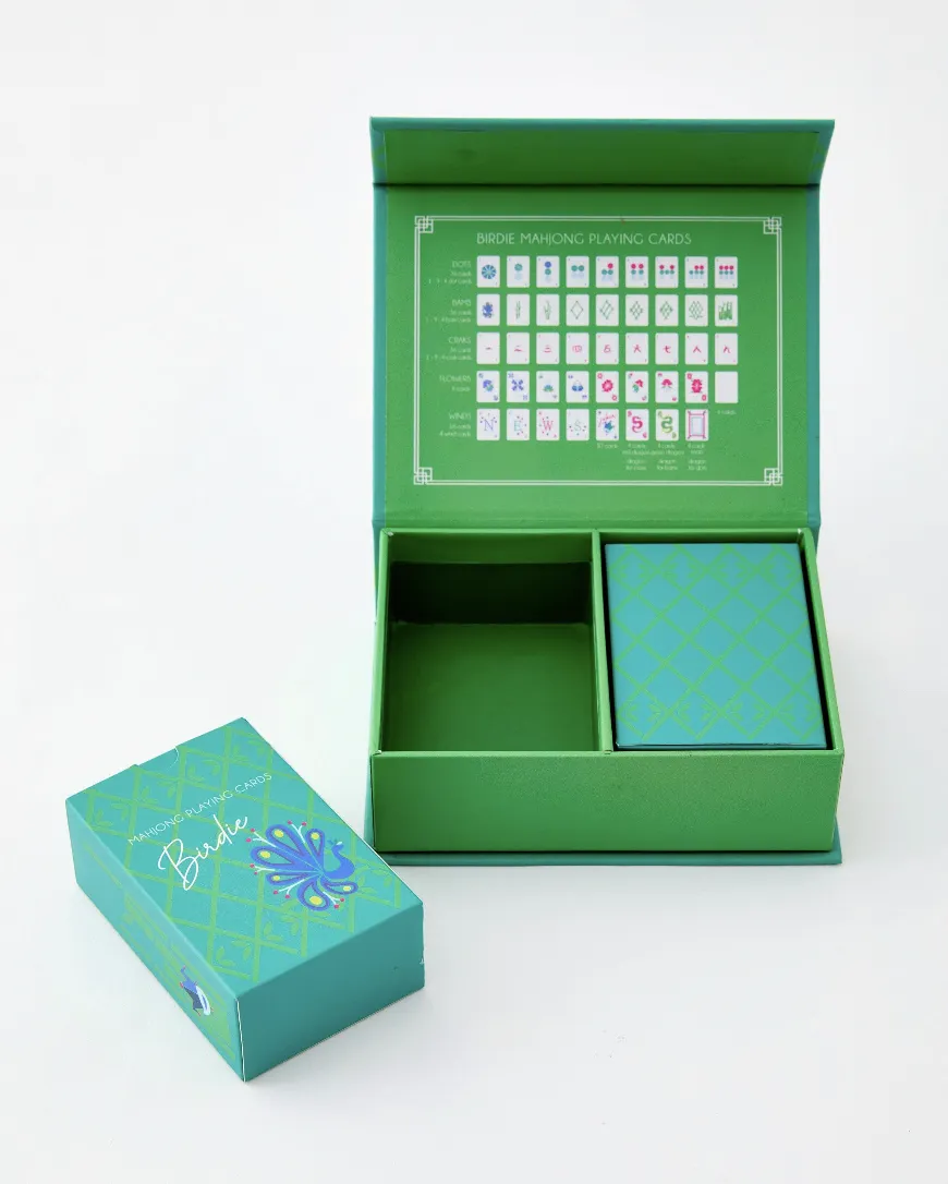 Birdie Mahjong Travel Playing Cards