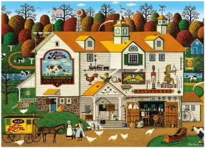 Buffalo Games - Charles Wysocki - The Farm - 1000 Piece Jigsaw Puzzle