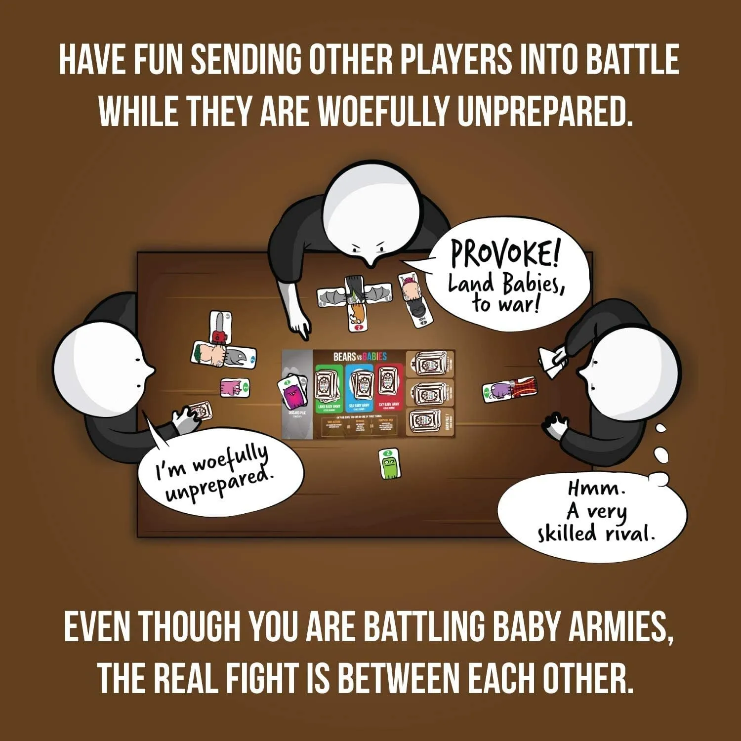 BVB-CORE Bears vs Babies A Card Game From the Creators of Exploding Kittens