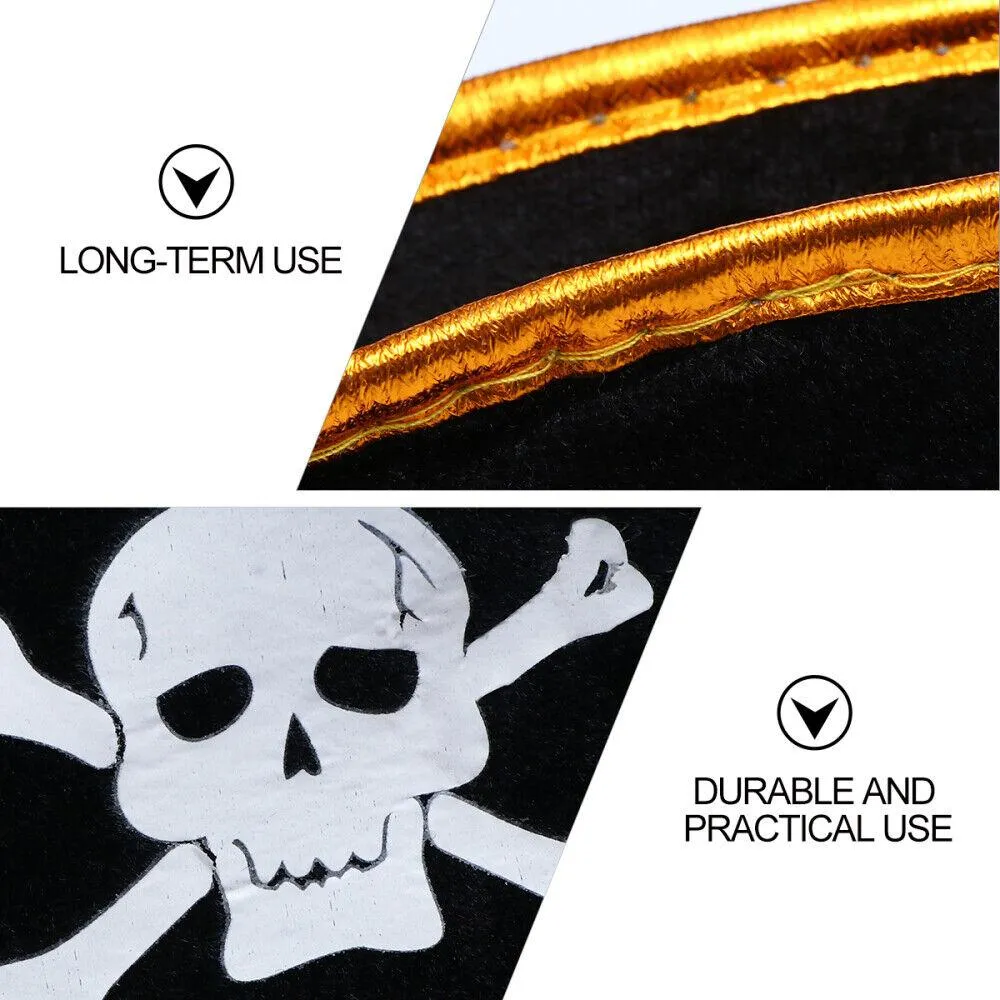 Caribbean Pirate Costume Accessories Set