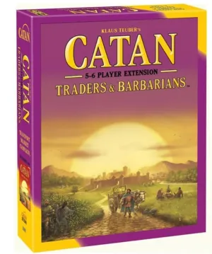 CATAN CN3080 Extension: Traders & Barbarians 5-6 Player