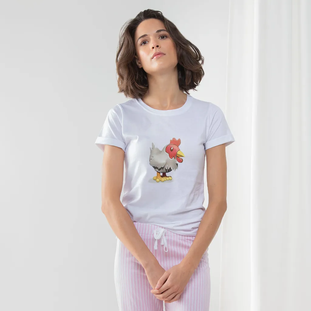 Chicken Women's Long Pant Pyjama Set