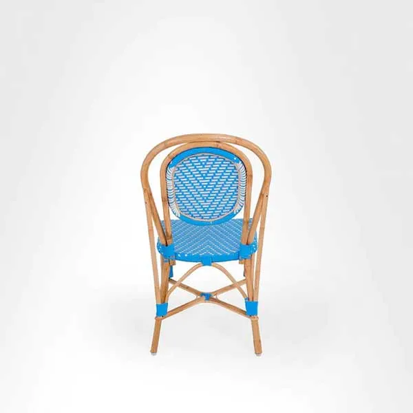 Classic French Bistro Cane & Wicker Furniture - Coffee Chair - Ontari