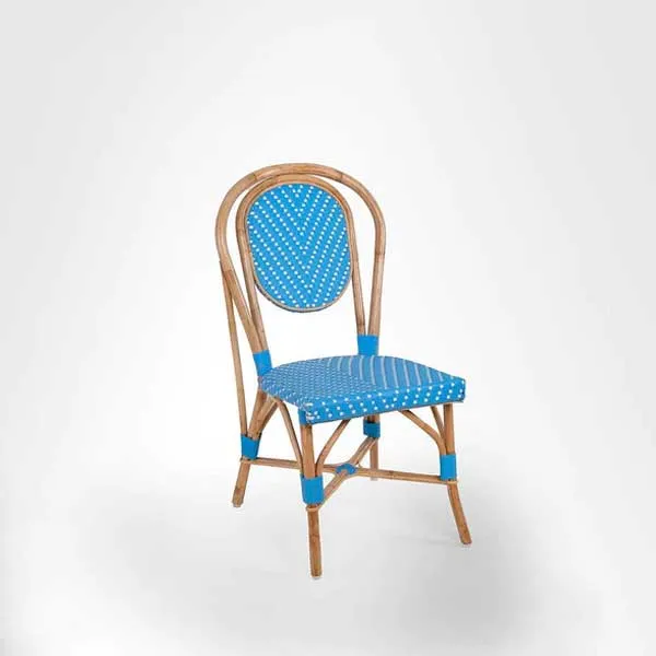 Classic French Bistro Cane & Wicker Furniture - Coffee Chair - Ontari