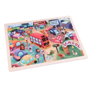 Classic World Animal City Jigsaw Puzzle 3 