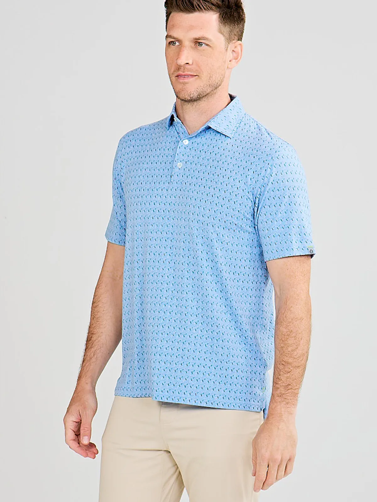 Cloud Lightweight Polo Droplets