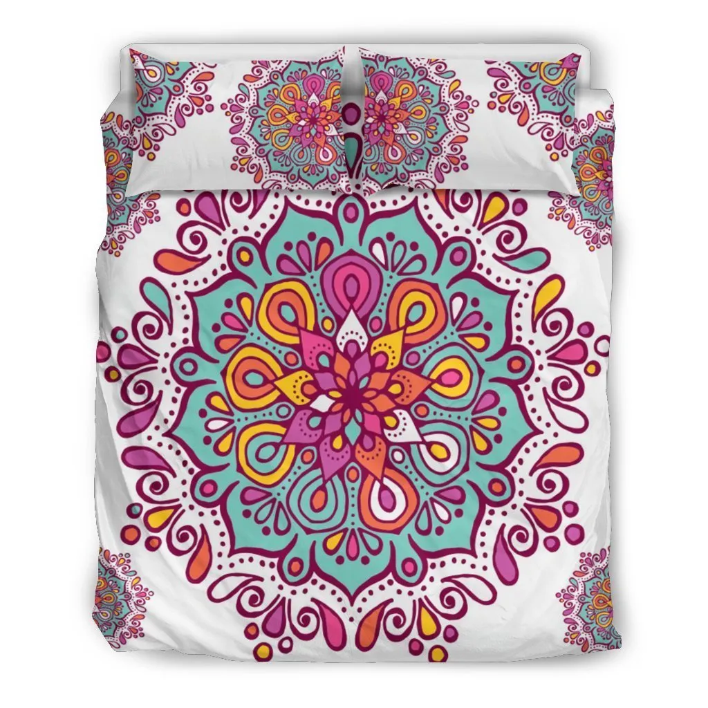 Colorful Bohemian Bedding Set