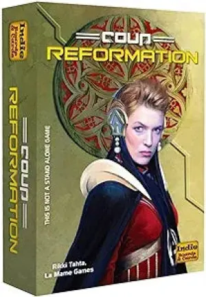 Coup Reformation 2nd Ed. Card Game Expansion - Strategy & Social Deduction in Quick 15 Minute Rounds For All Lovers of Board Games – 2-10 Players Ages 10 , Teens, & Adults by Indie Boards & Cards