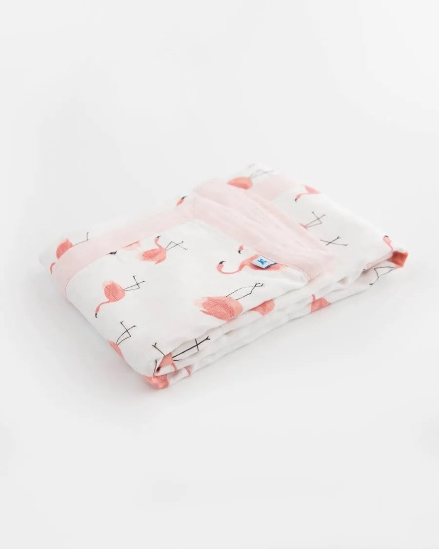 Deluxe Muslin Baby Blanket - Pink Ladies *