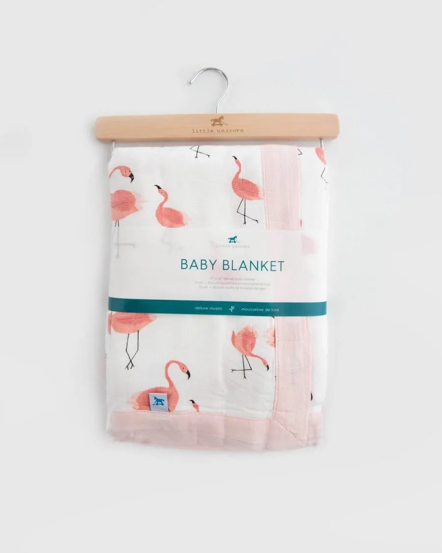 Deluxe Muslin Baby Blanket - Pink Ladies *