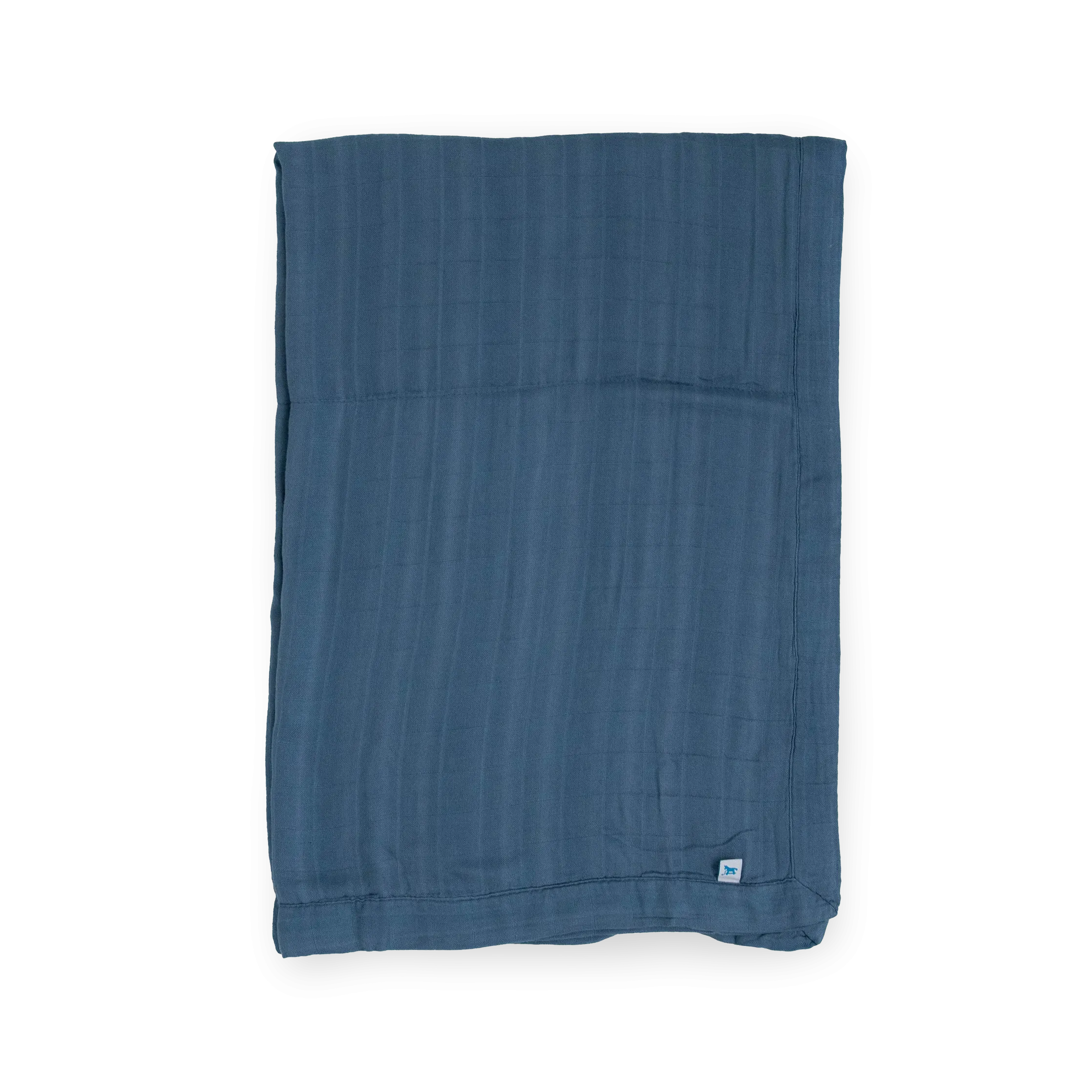 Deluxe Muslin Baby Quilt - Blue Dusk