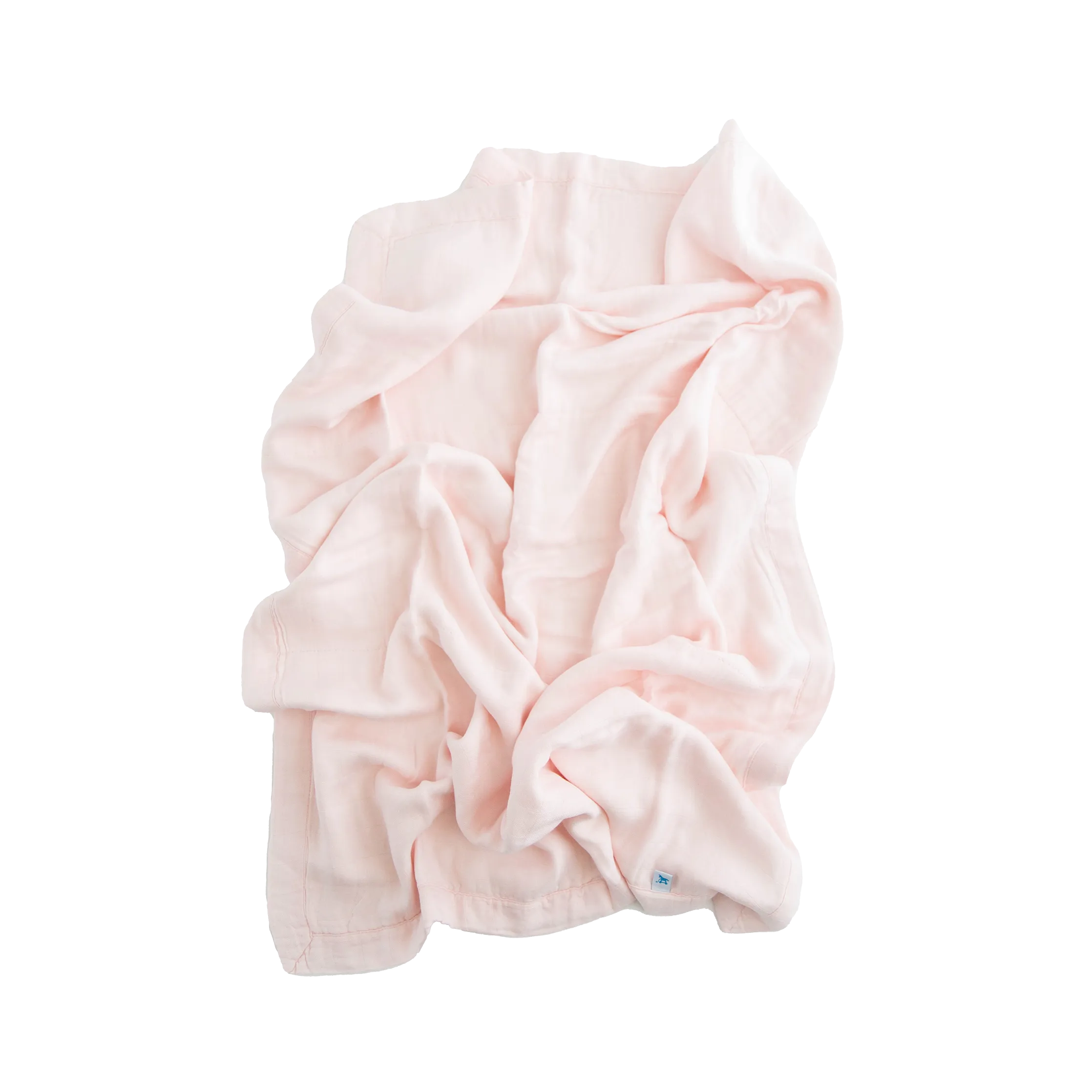 Deluxe Muslin Baby Quilt - Blush