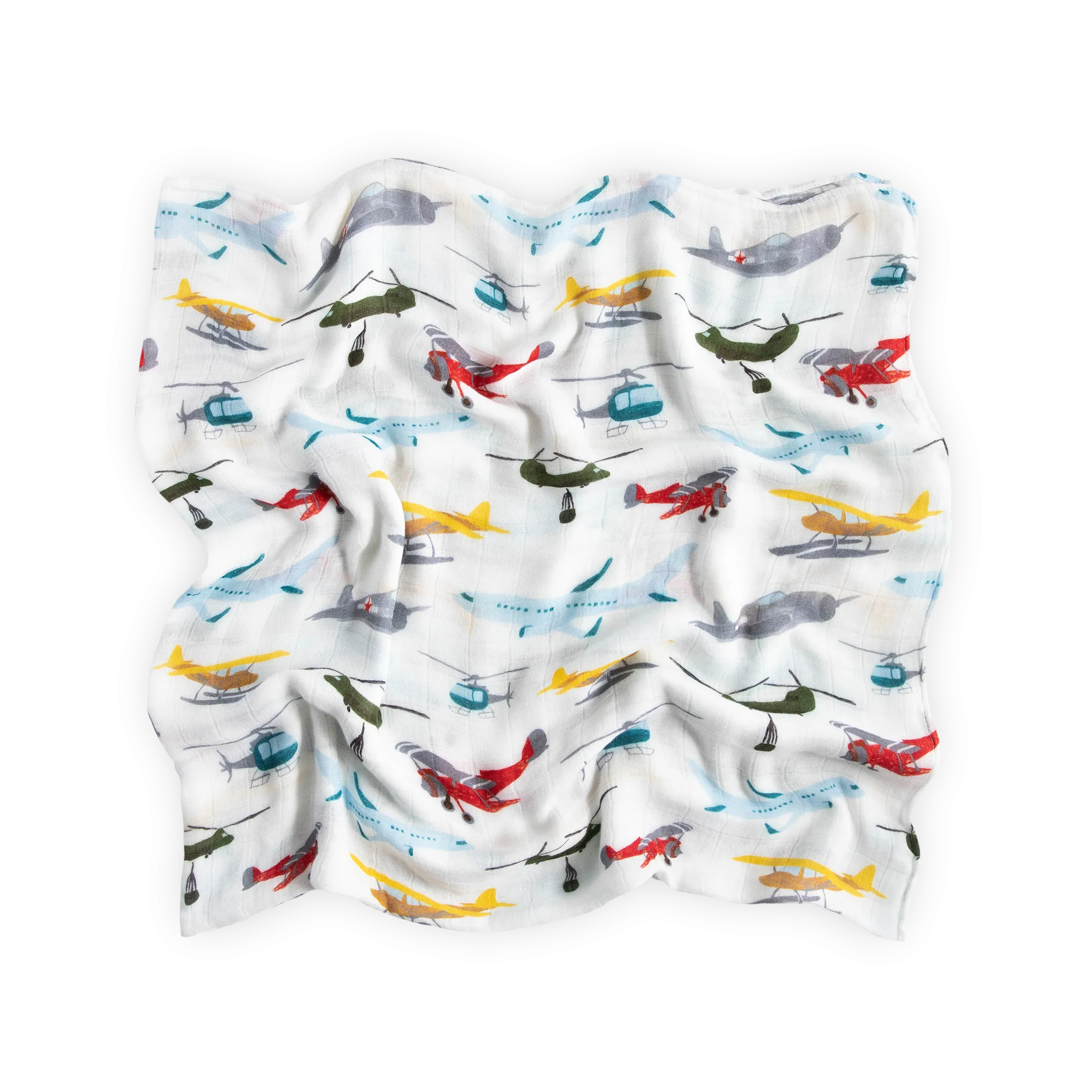 Deluxe Muslin Swaddle Blanket - Air Show