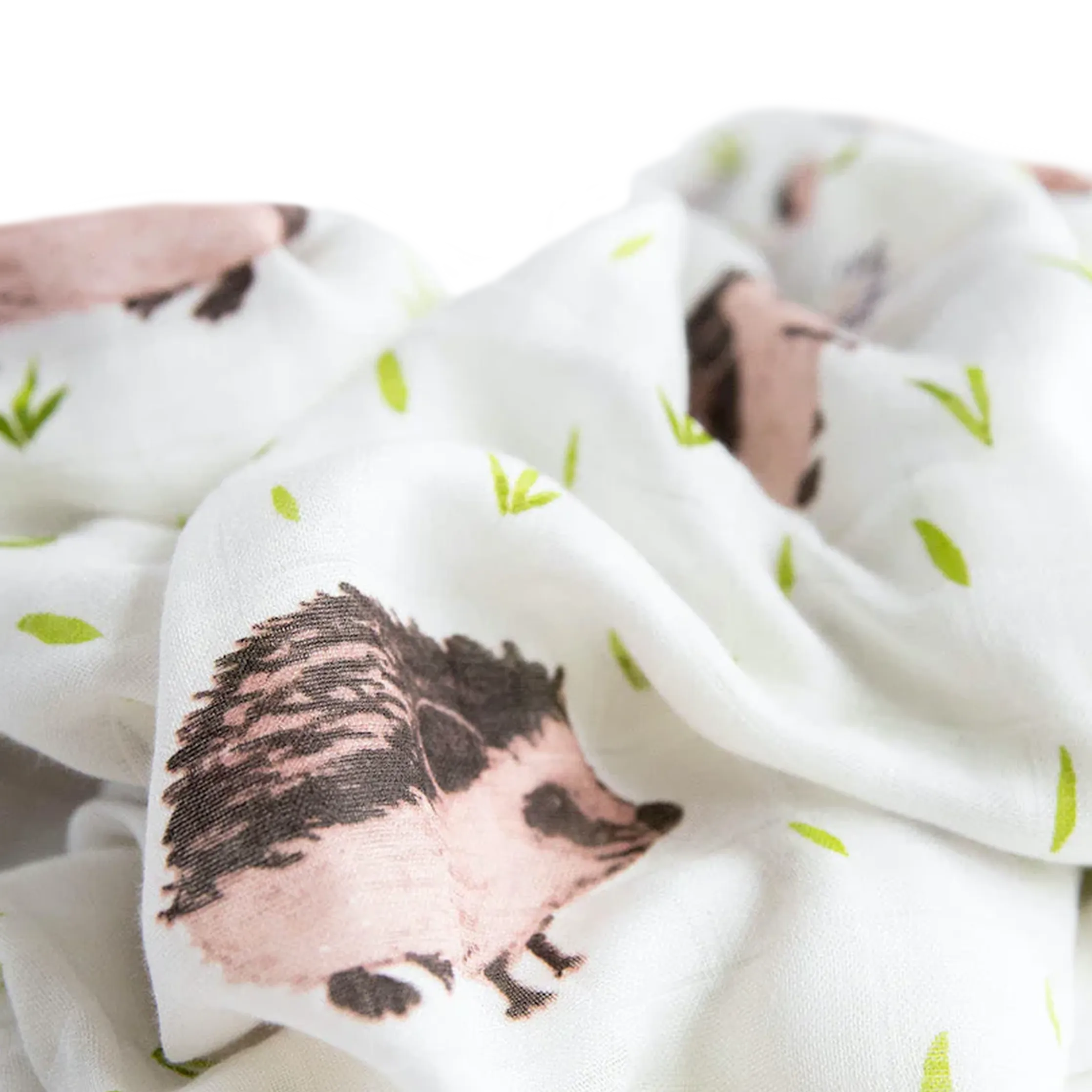 Deluxe Muslin Swaddle Blanket - Hedgehog