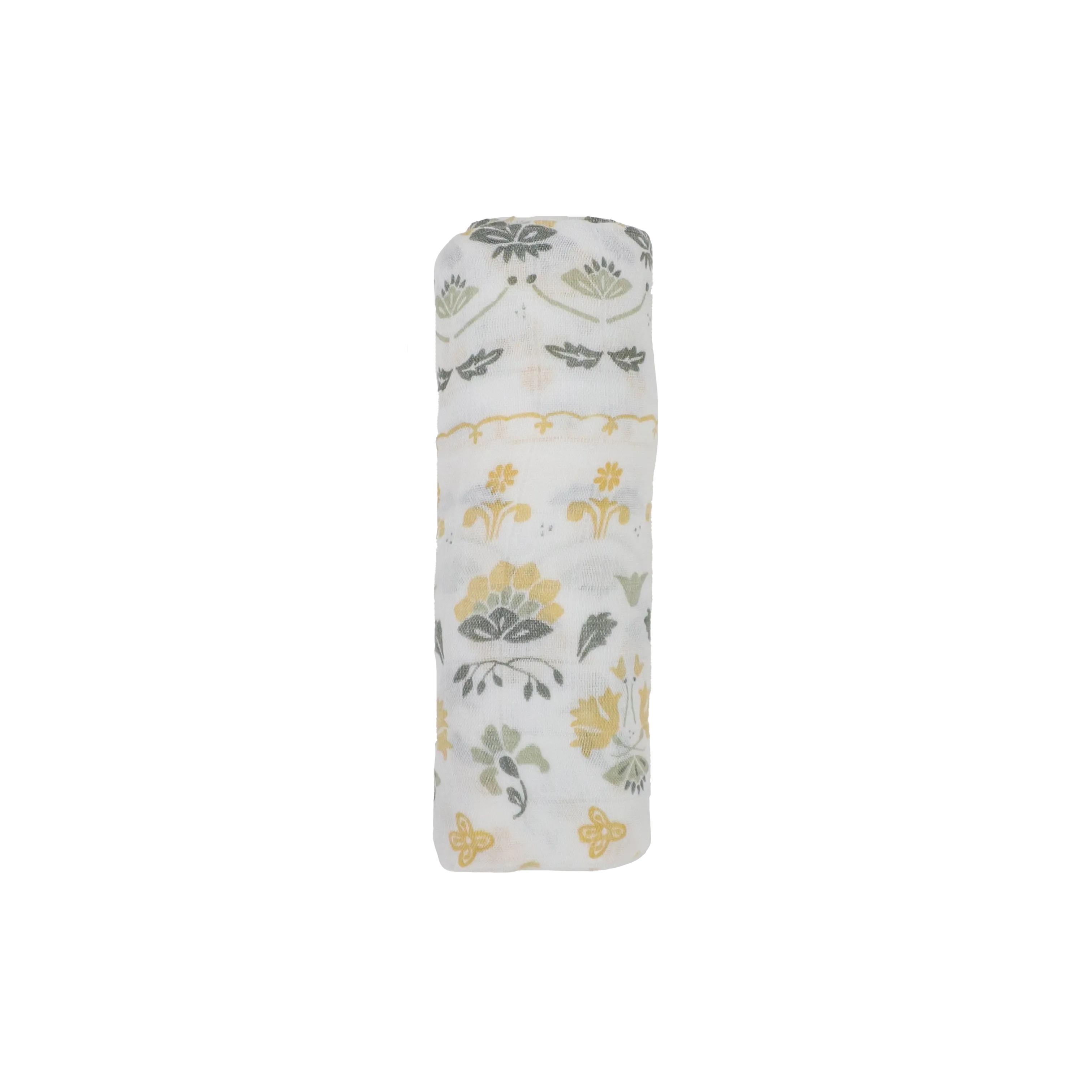 Deluxe Muslin Swaddle Blanket - Heirloom Floral