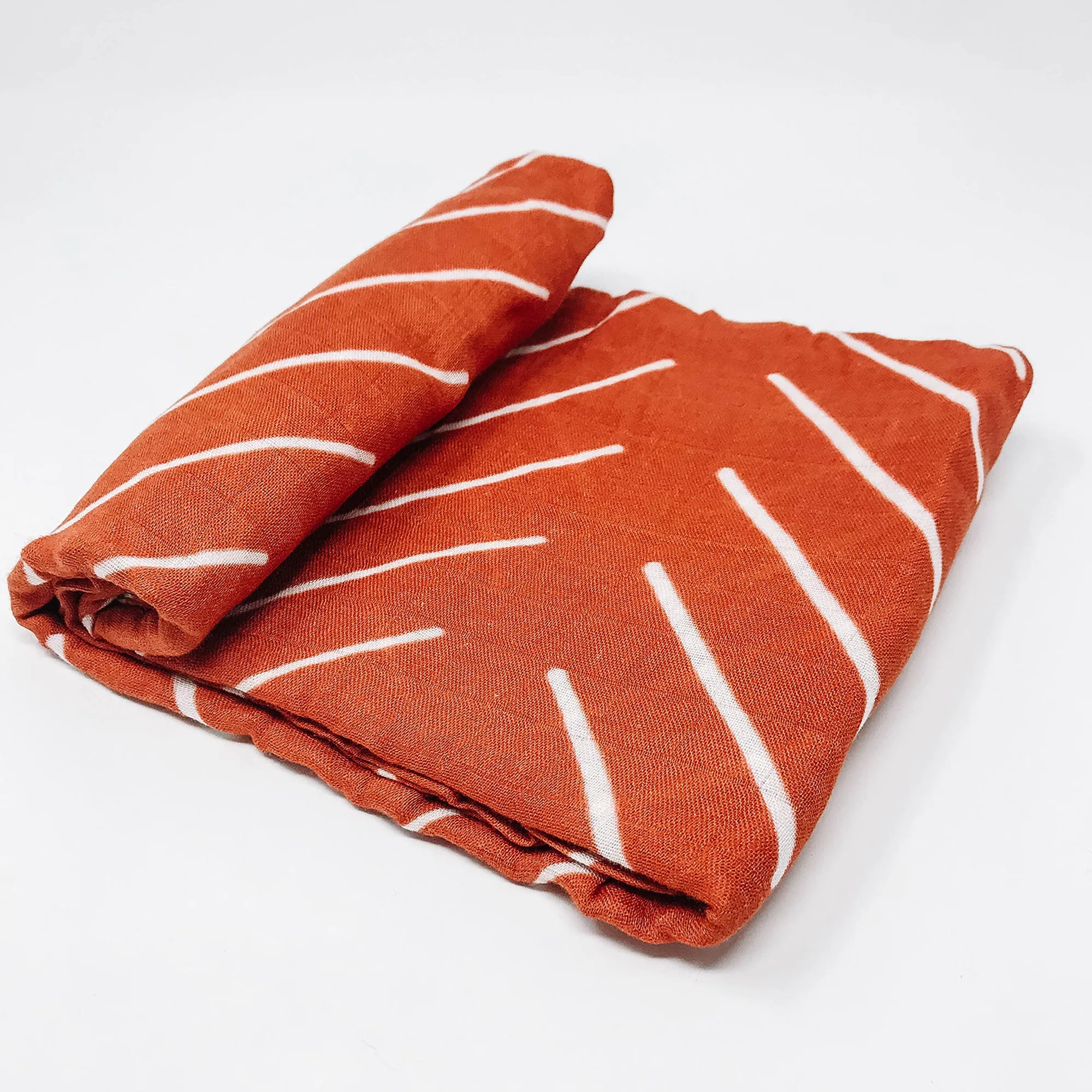 Deluxe Muslin Swaddle - Terracotta