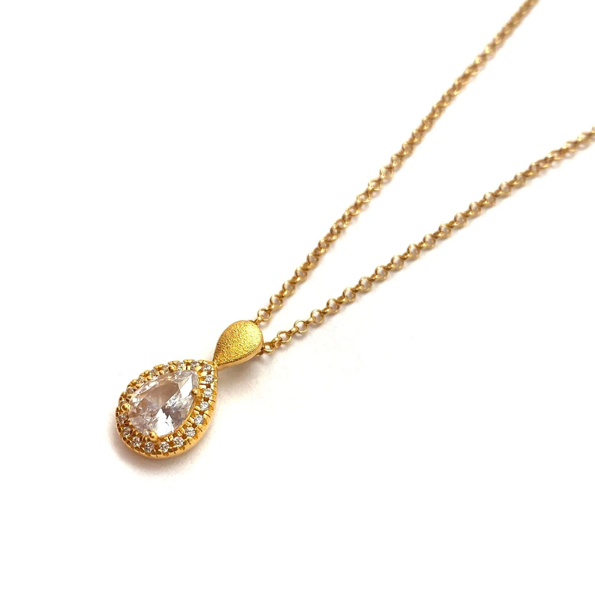 Elegant Pear Shaped Pendant