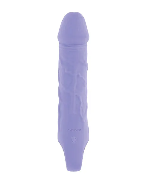 Enhanced Purple Fantasy Realistic Vibrator - Luxurious, Lifelike Design