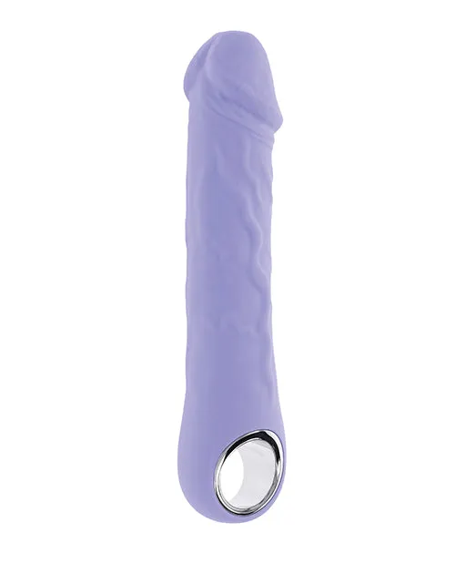 Enhanced Purple Fantasy Realistic Vibrator - Luxurious, Lifelike Design