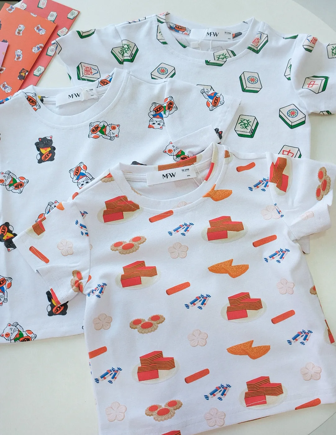 Fortune Cat Kids Tee