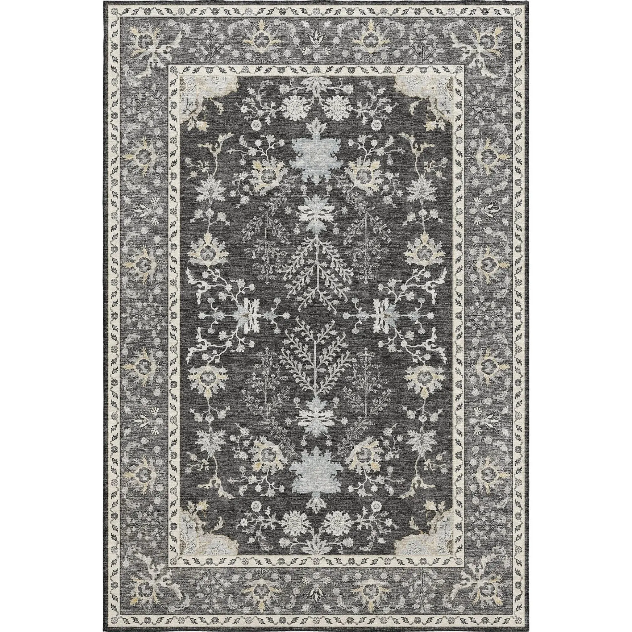 Hatay HY9 Charcoal Rug