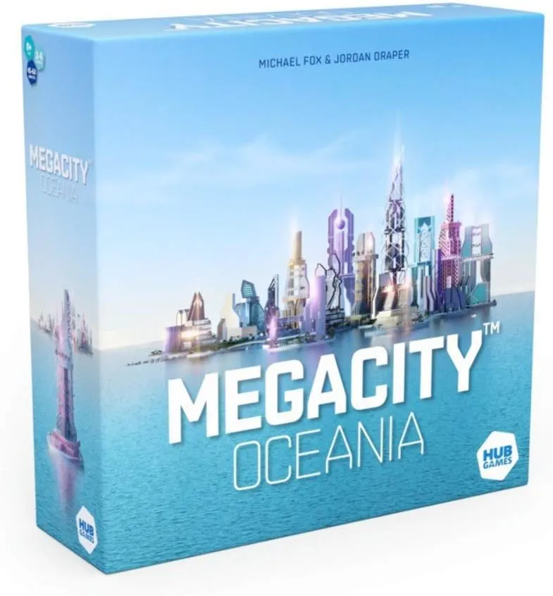 HUB Megacity Oceania Board Game