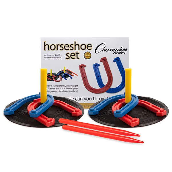 Indoor/Outdoor Horseshoe Set