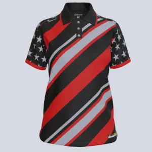 Ladies Bold Custom USA Polo