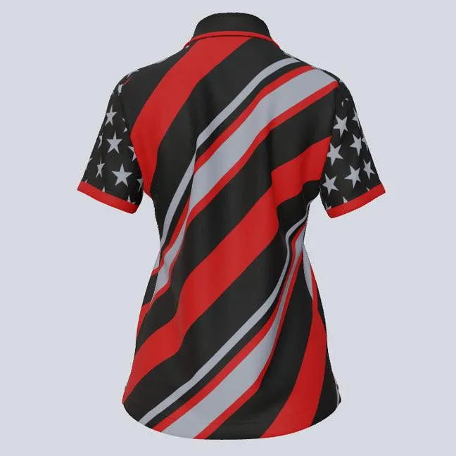 Ladies Bold Custom USA Polo