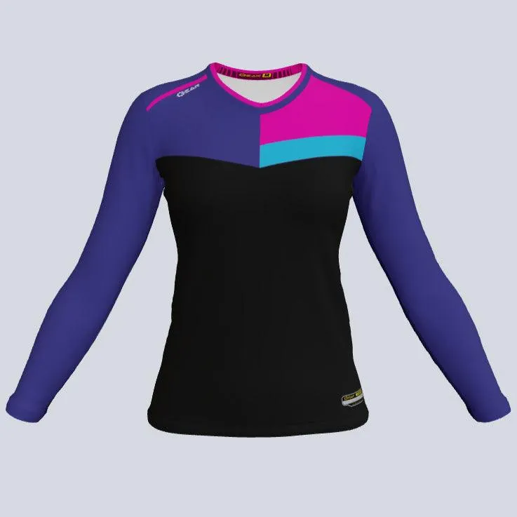 Ladies Long Sleeve Box 27 Jersey