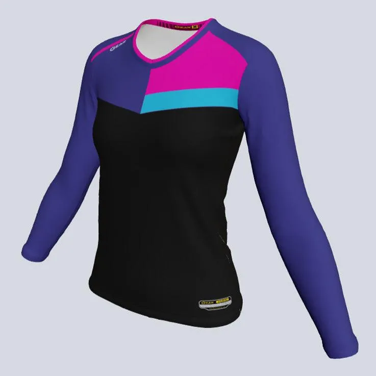 Ladies Long Sleeve Box 27 Jersey