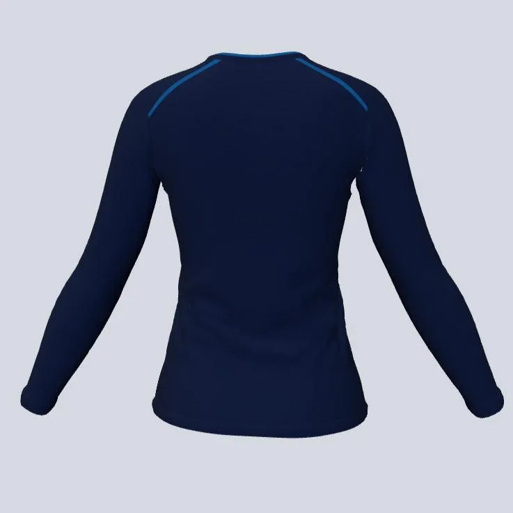 Ladies Long Sleeve Highway Fade Jersey