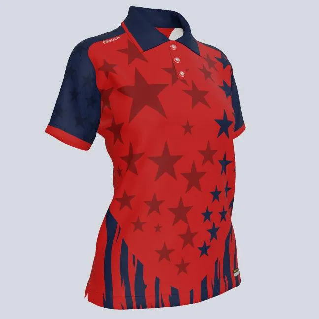 Ladies Pride Custom USA Polo