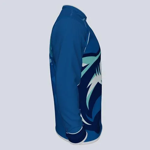 Long Sleeve Custom Shark Jersey