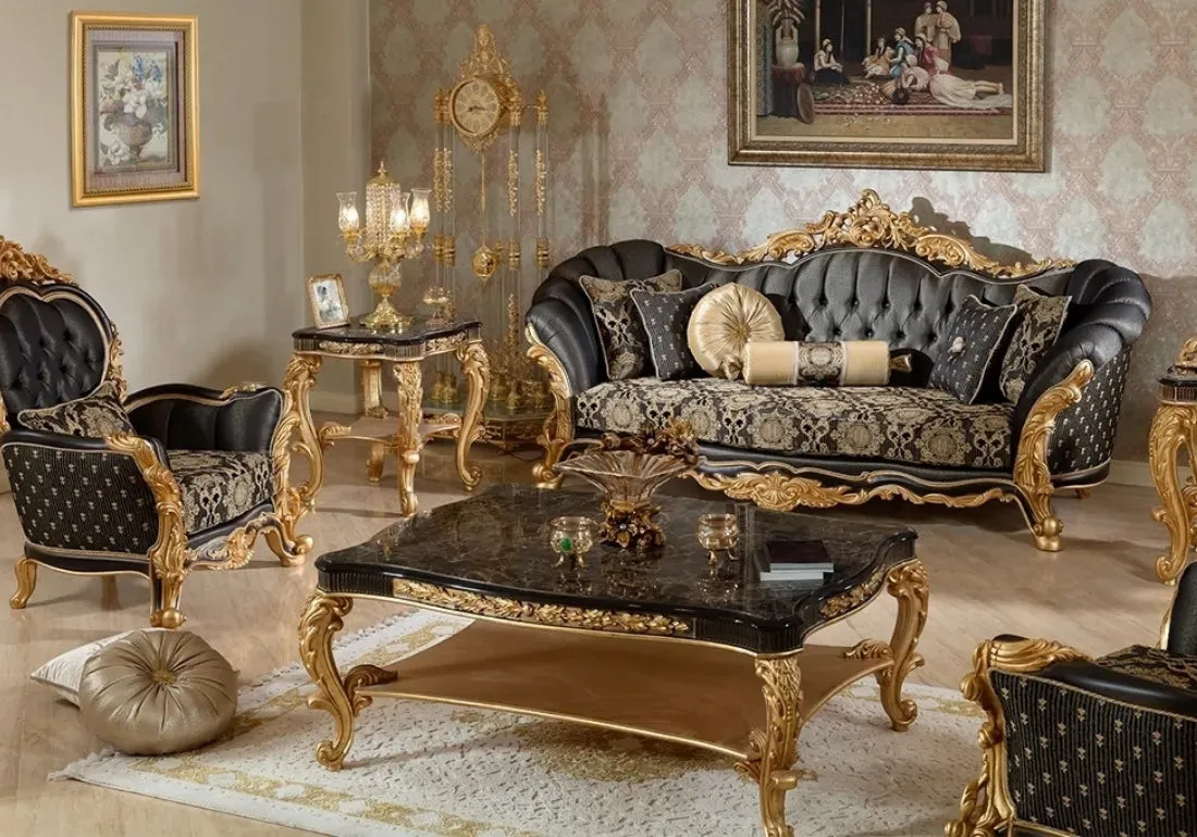 Luxury and Classic Style Vorates Sofa Set