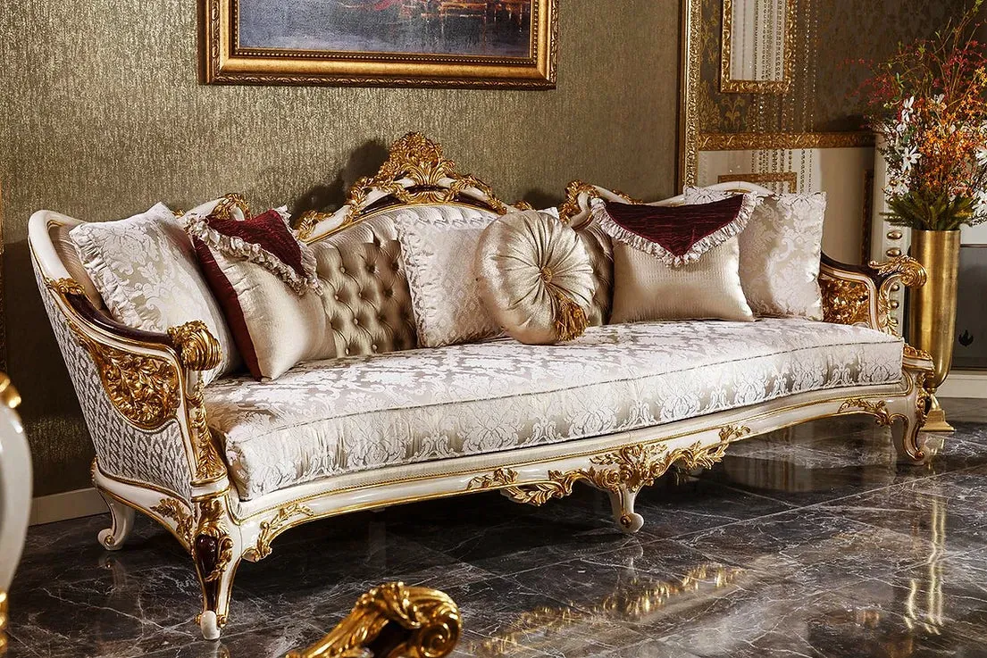 Luxury European Style High-End Carving Sofa Set