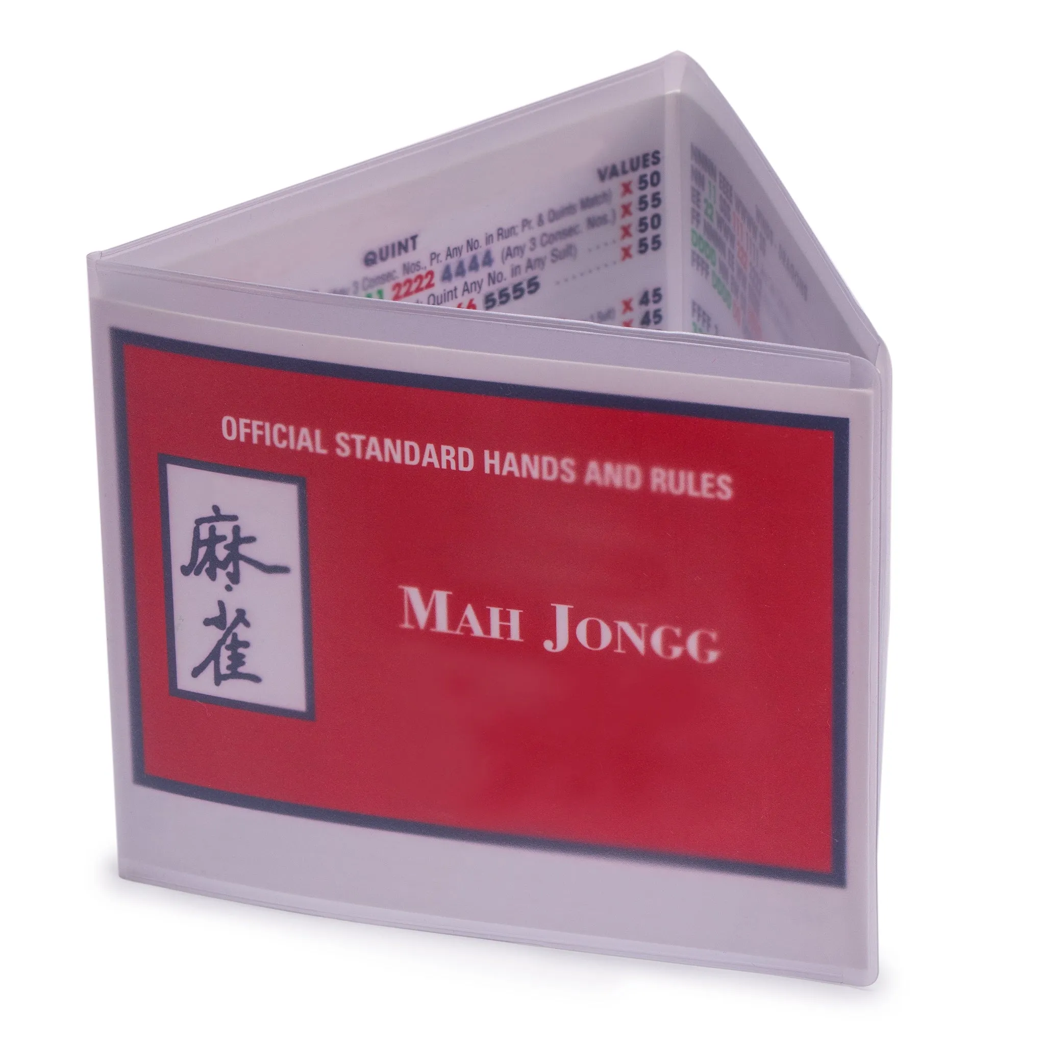 National Mah Jongg League Scorecard Cover 2023 Edition- Standard (Fits 5.13 x 4" Mahjong Score Card)