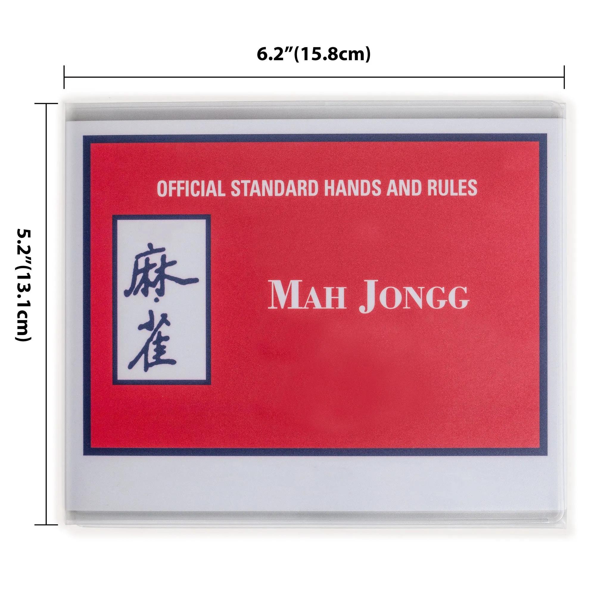 National Mah Jongg League Scorecard Cover - Large (Fits 6.12 x 4.8" Mahjong Score Card)