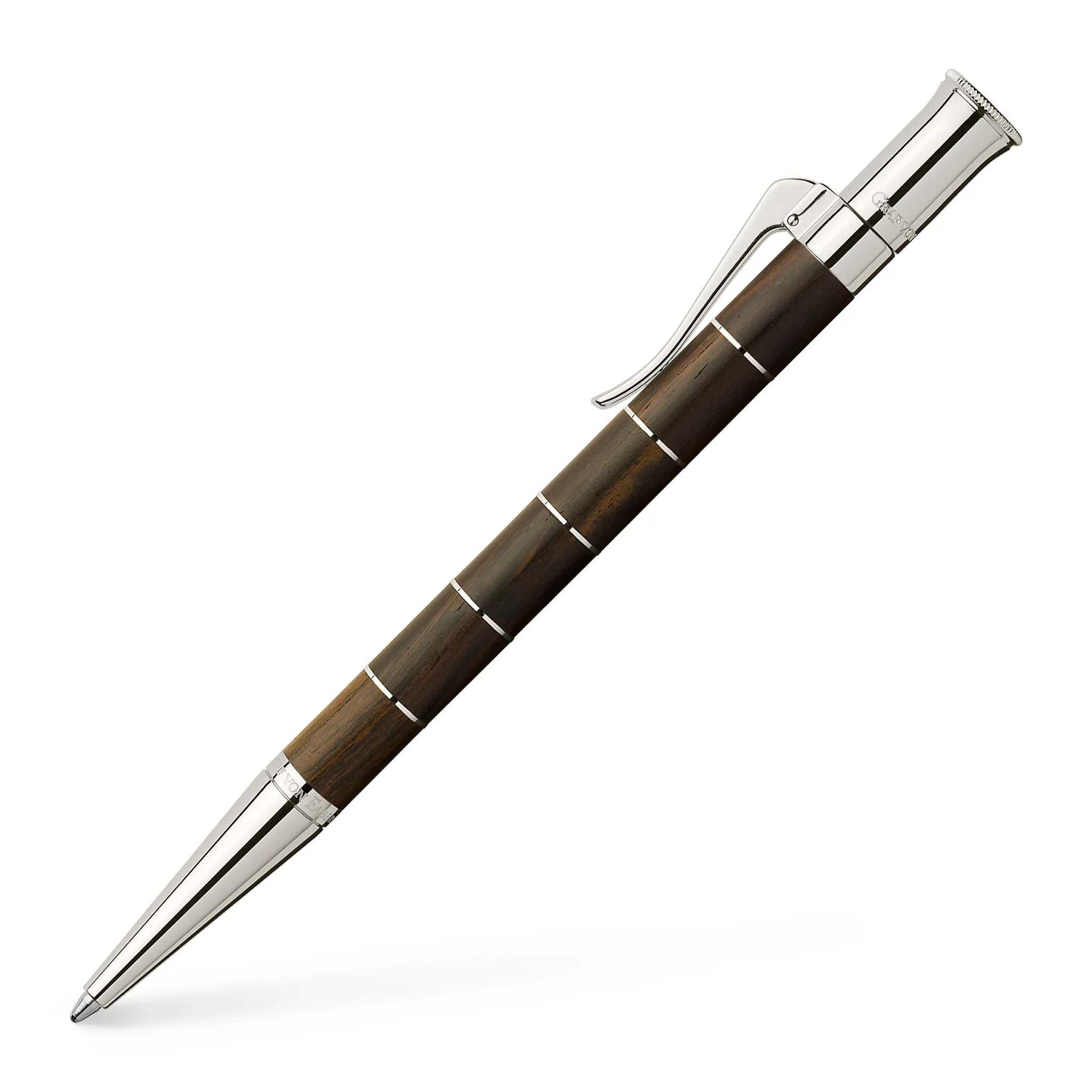 Propelling ball pen Classic Anello Grenadilla - #145811